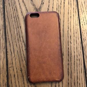 Leather iPhone 6 Apple case